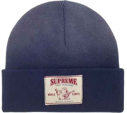 supreme-true-religion-beanie-fw25-navy-back.webp