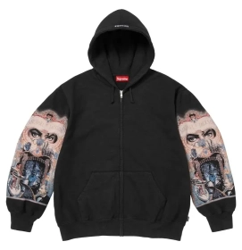 Supreme Michael Jackson Dangerous Zip Up Hooded Sweatshirt