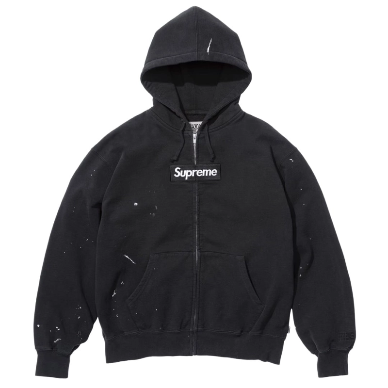 supreme-mm6-maison-margiela-box-logo-zip-up-hooded-sweatshirt-black-front.webp