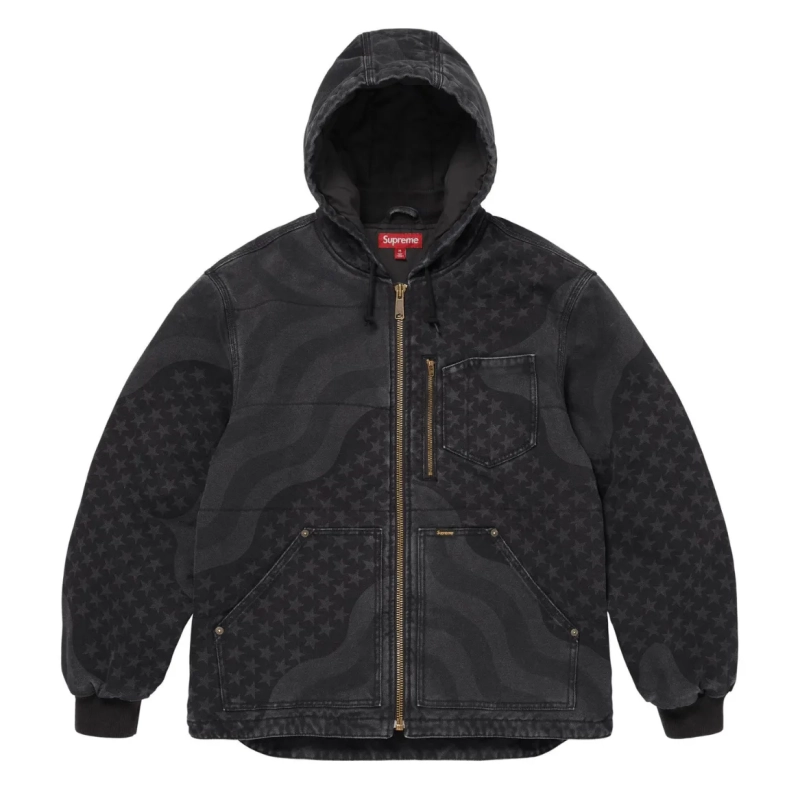 supreme-flag-quilted-hooded-work-jacket-black-front.webp