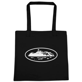 Corteiz Tote Bag Black/White