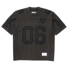 Supreme MM6 Maison Margiela Cotton Football Jersey Black