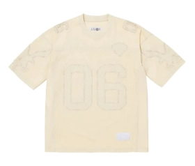 Supreme MM6 Maison Margiela Cotton Football Jersey White