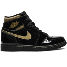 Jordan 1 Retro High Black Metallic Gold