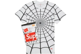 Supreme Hanes Spider-Man Tagless Tees White (2 Pack)