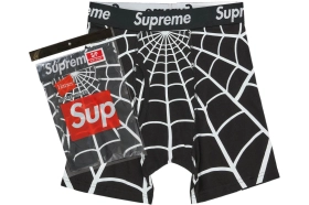 Supreme Hanes Spider-Man Boxer Briefs Black (2 Pack)