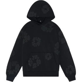 Denim Tears The Cotton Wreath Sweatshirt Black Monochrome
