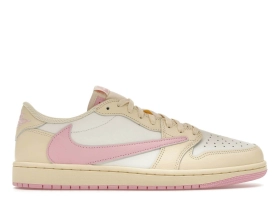 Jordan 1 Retro Low OG SP Travis Scott Shy Pink