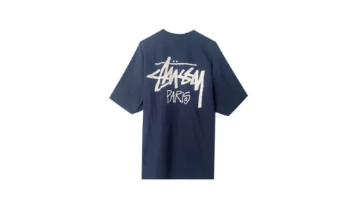 Stussy Paris Tee Navy