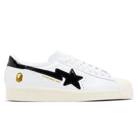 adidas Superstar Vintage Bape White Black